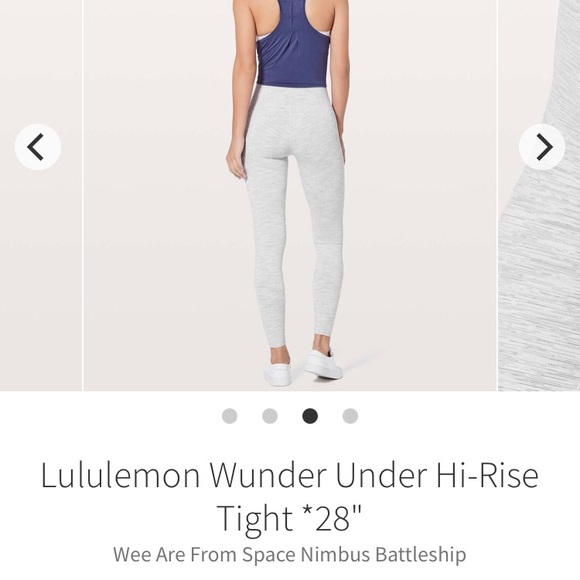 lululemon athletica Pants - Lululemon Wunder Unders- New condition